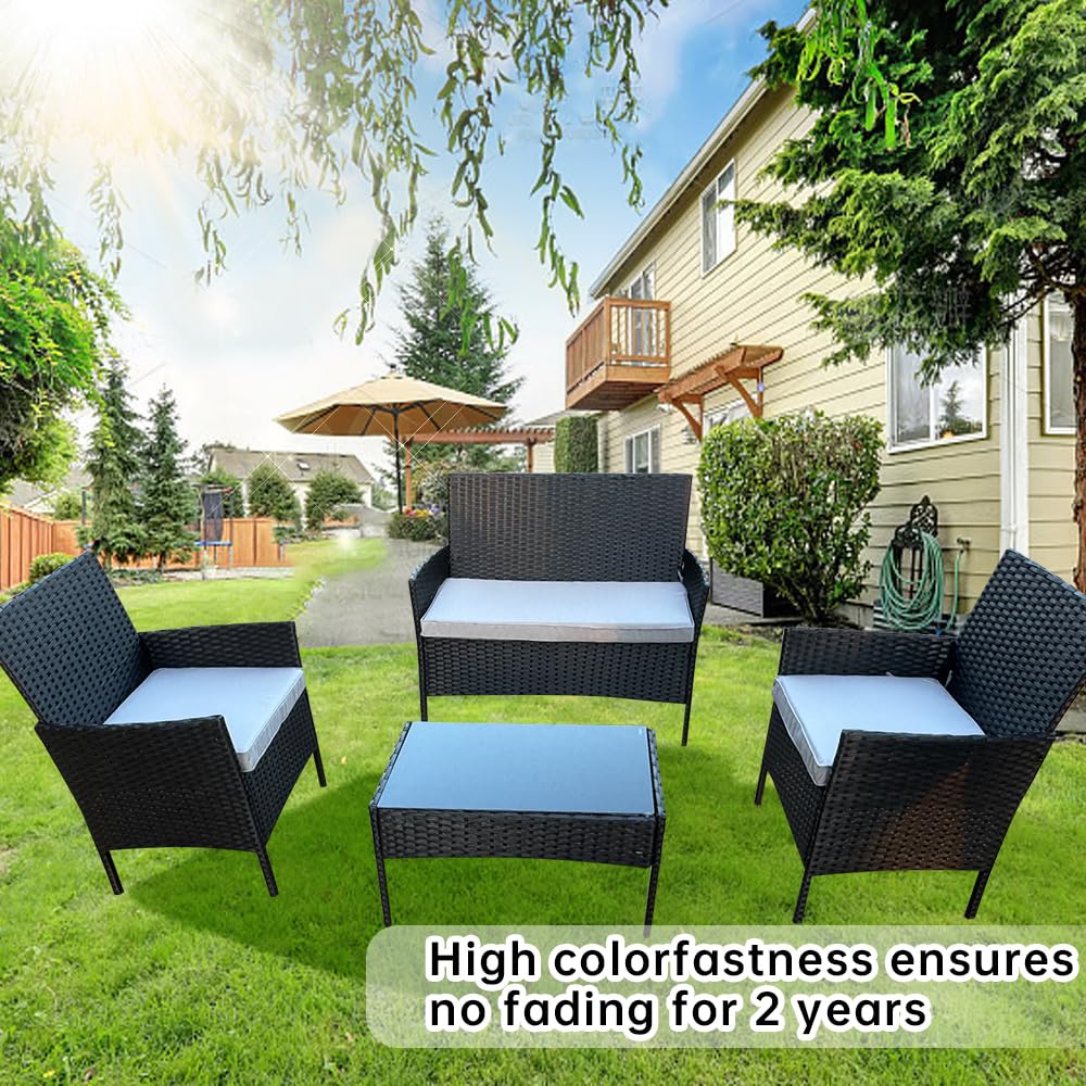 GleamFolly cushions styled on patio showing upgraded outdoor seating aesthetic