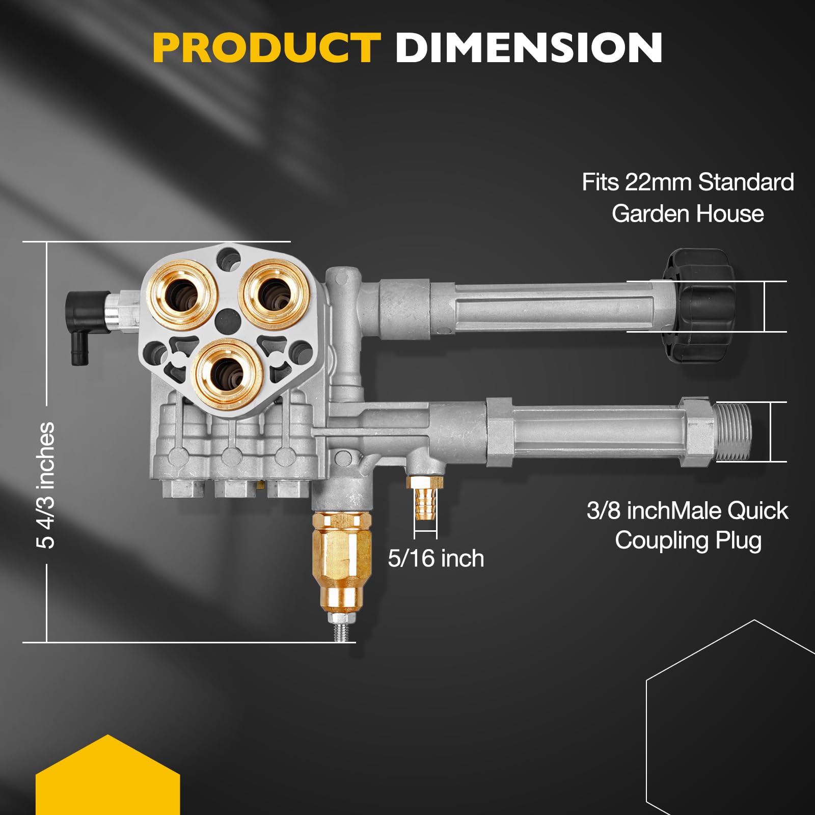 Gledewen AR43361 installed on pump showing straightforward swap-in benefit