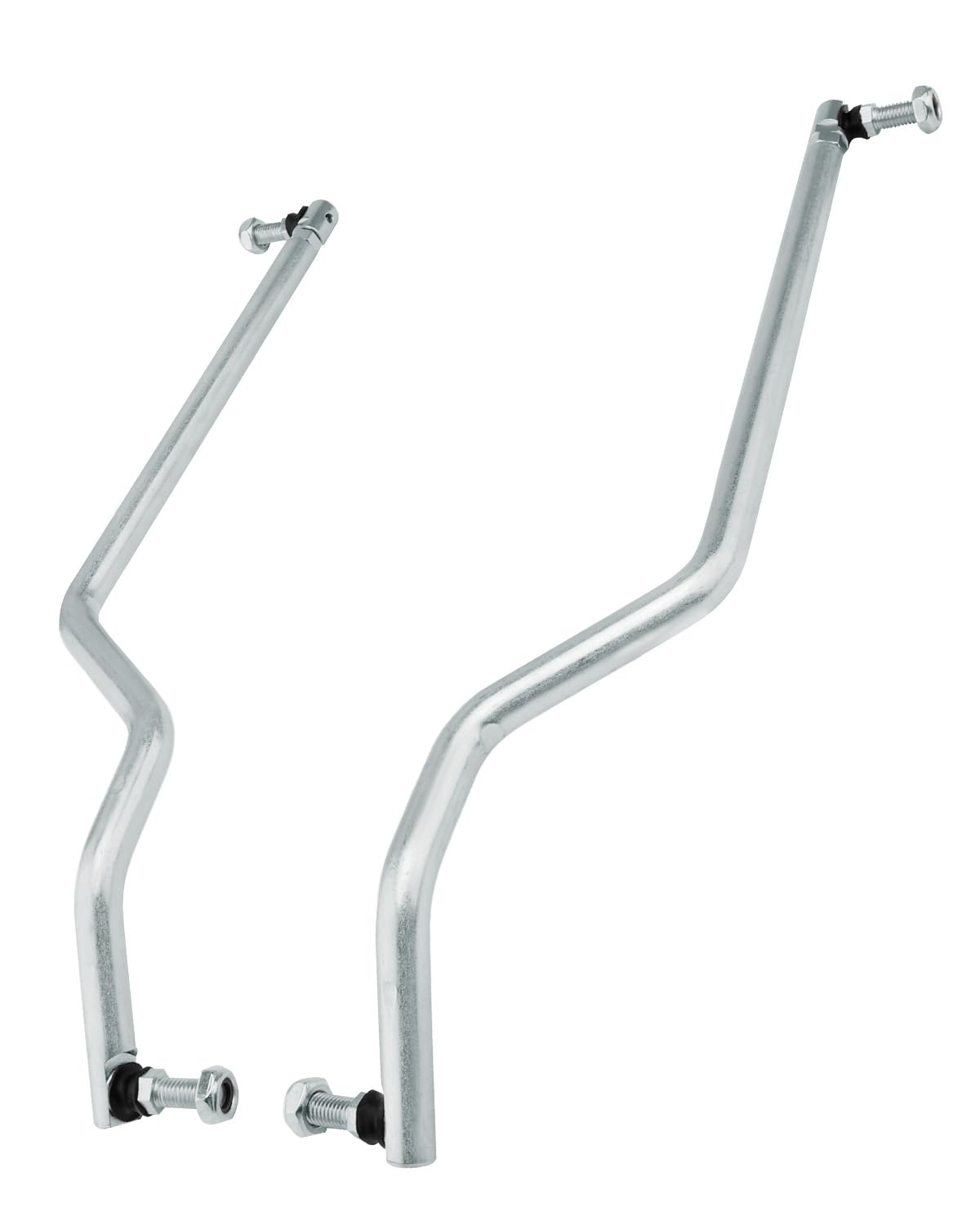 gledewen adjustable drag link front view showing sturdy iron construction and fit