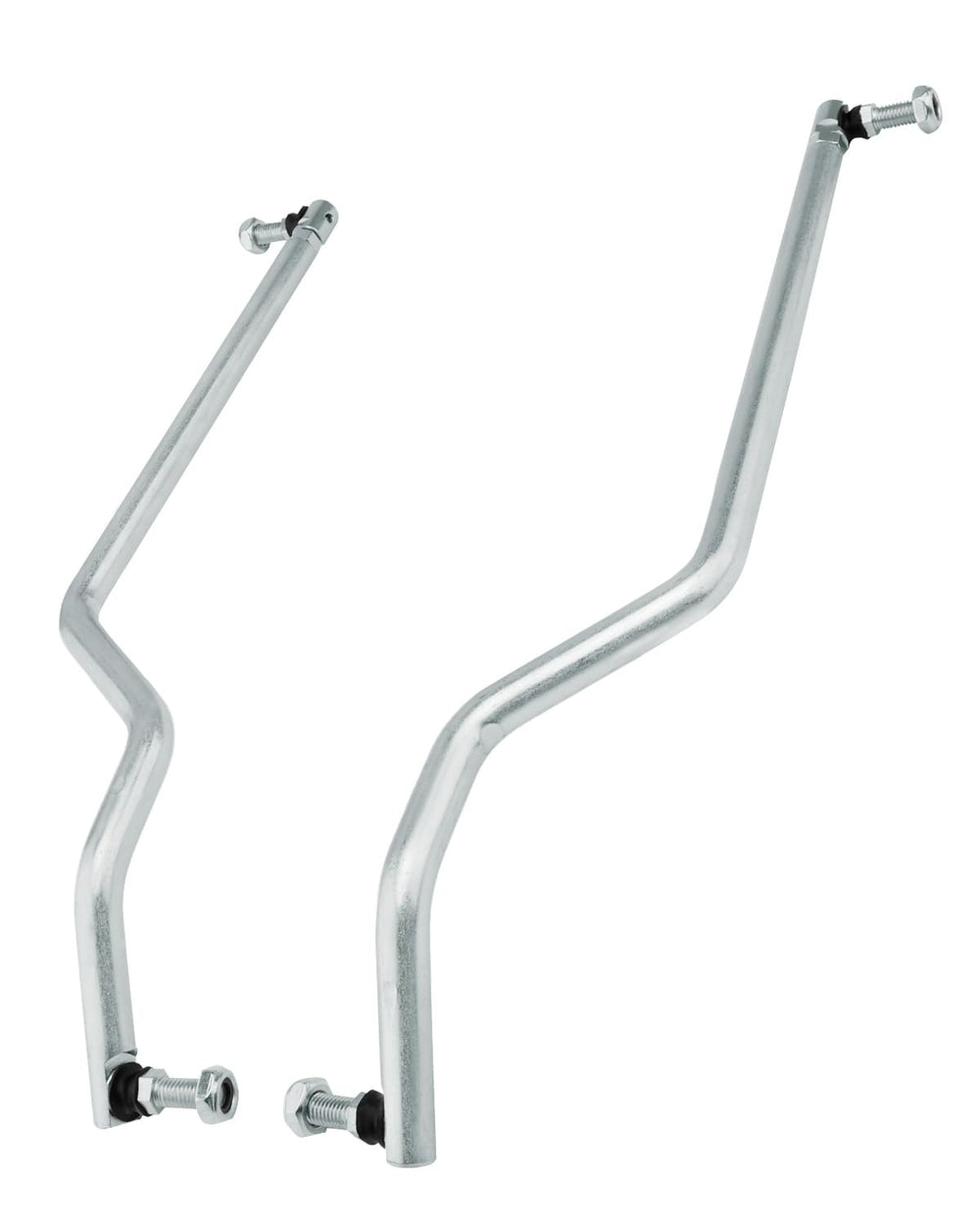 gledewen adjustable drag link front view showing sturdy iron construction and fit