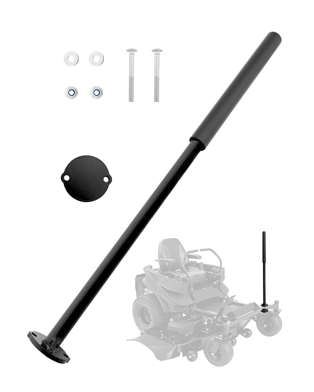 Gledewen front view of assist handle showing sturdy fit and improved mounting safety