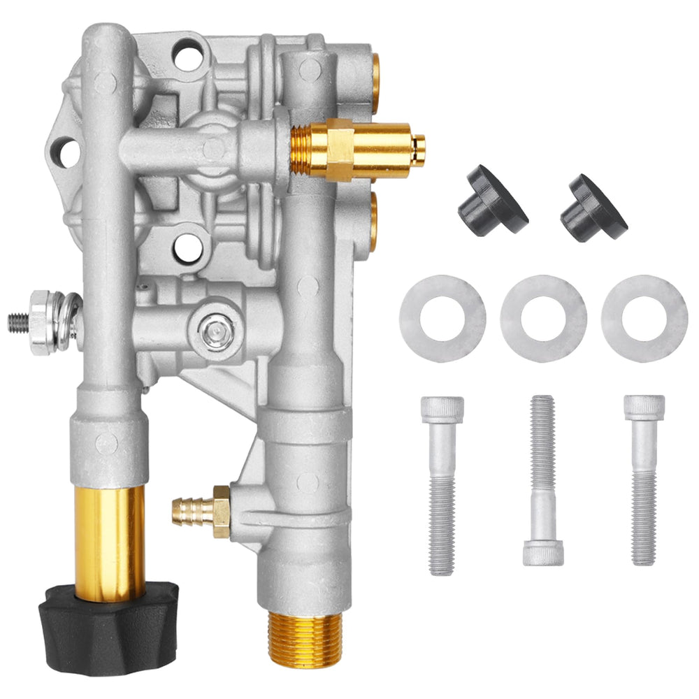Gledewen front view of manifold assembly showing complete replacement benefits