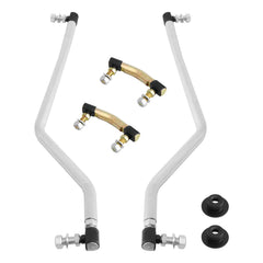 Gledewen steering drag link set front view showing full kit and fitment benefits