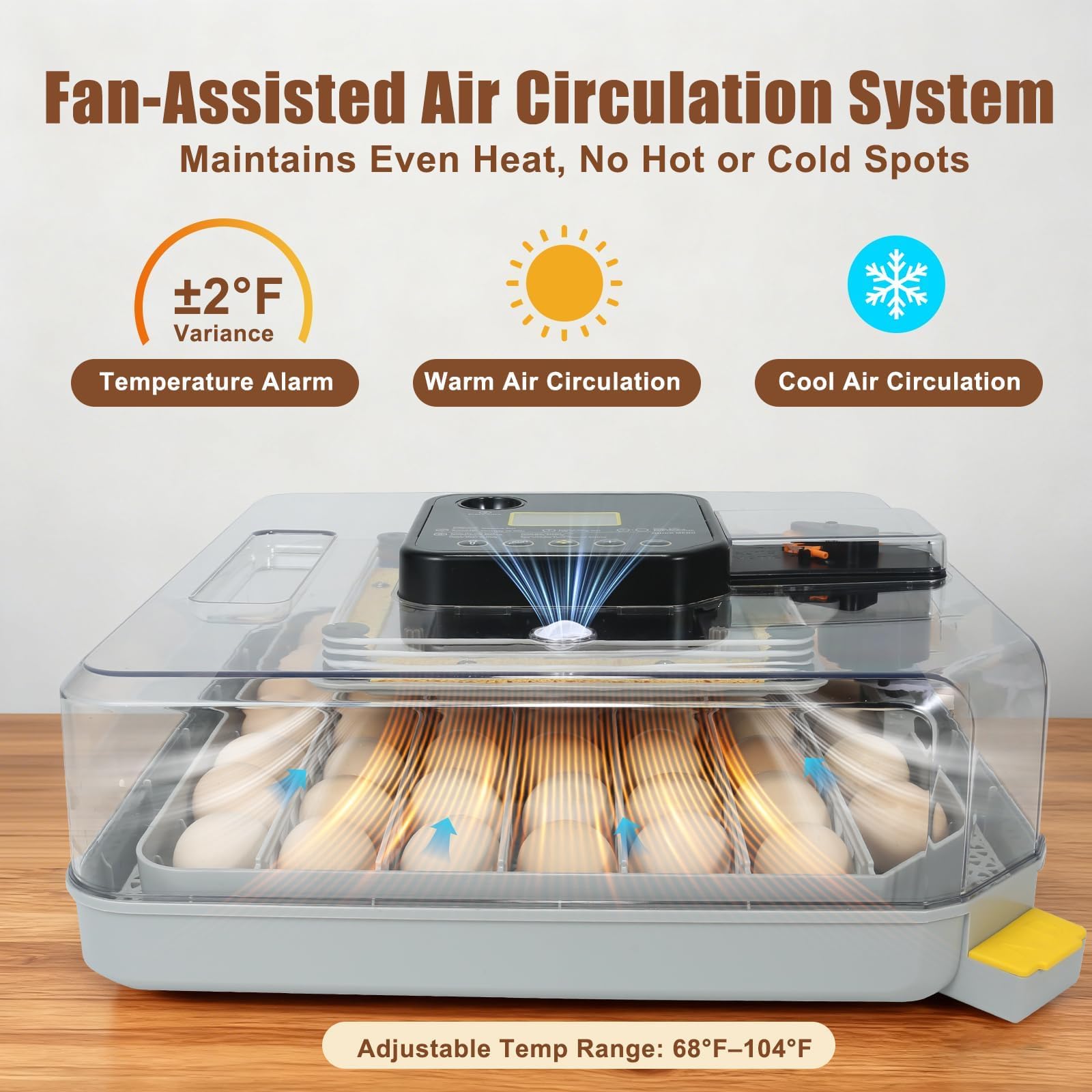 GleeGearNex bottle-and-tube humidity pump system delivering stable RH control benefit