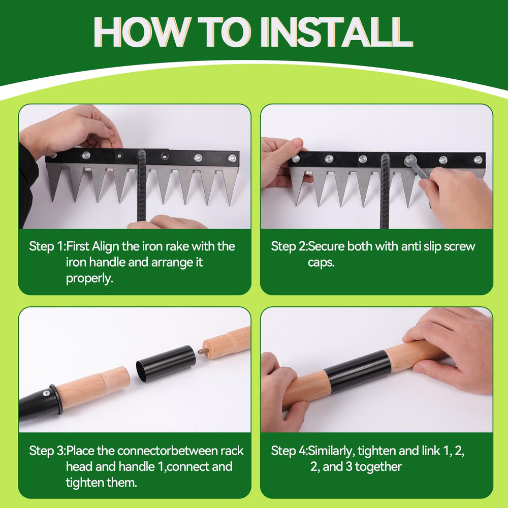 GlimHirVox included gloves and handles showing ready-to-use gardening kit