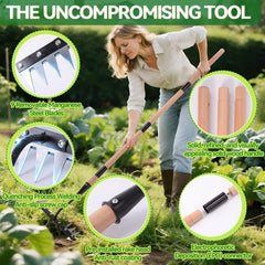GlimHirVox handle detail showing three adjustable lengths for ergonomic use