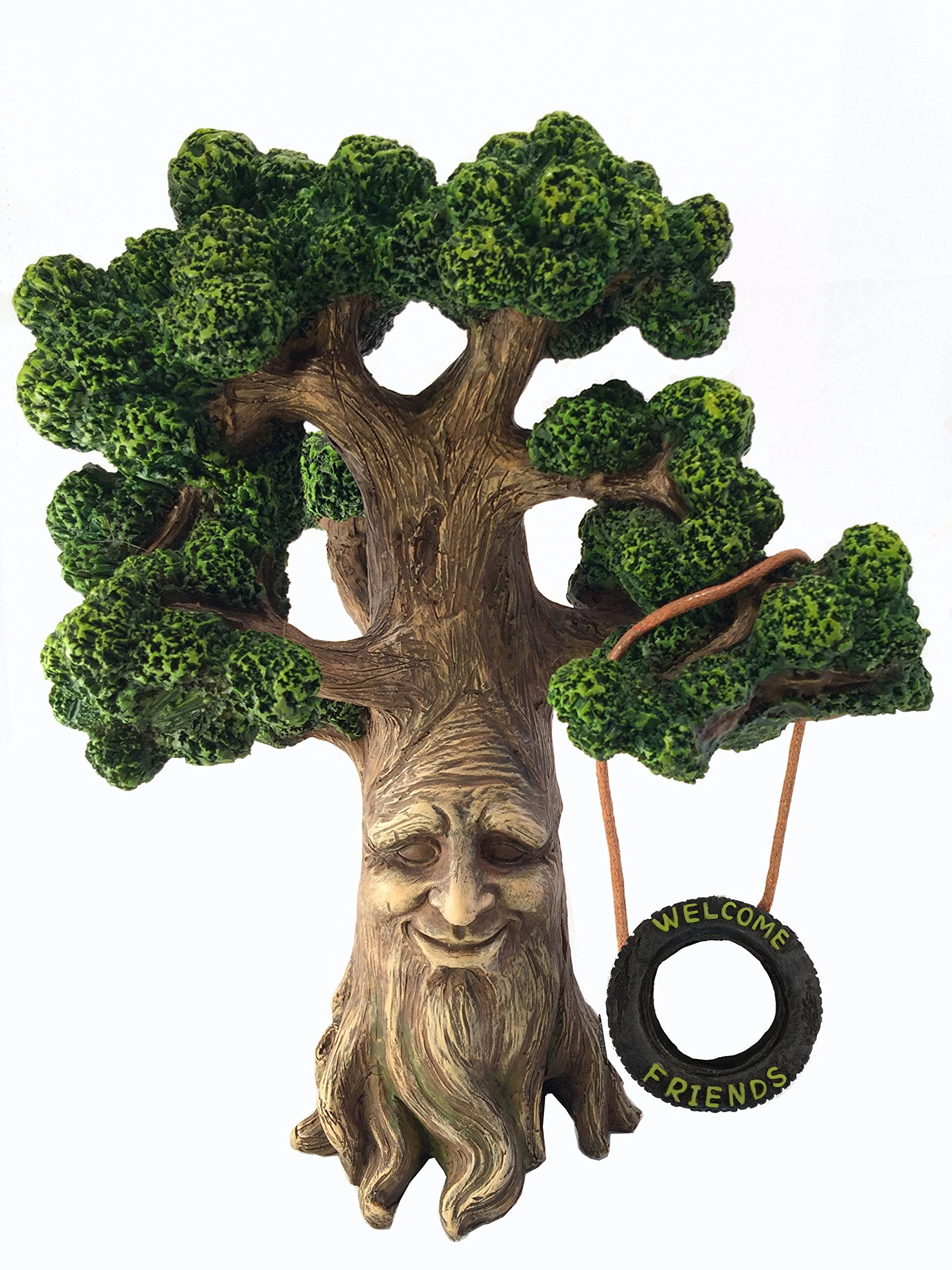 GlitZGlam front view of grandpa tree showing whimsical silhouette and placement benefit