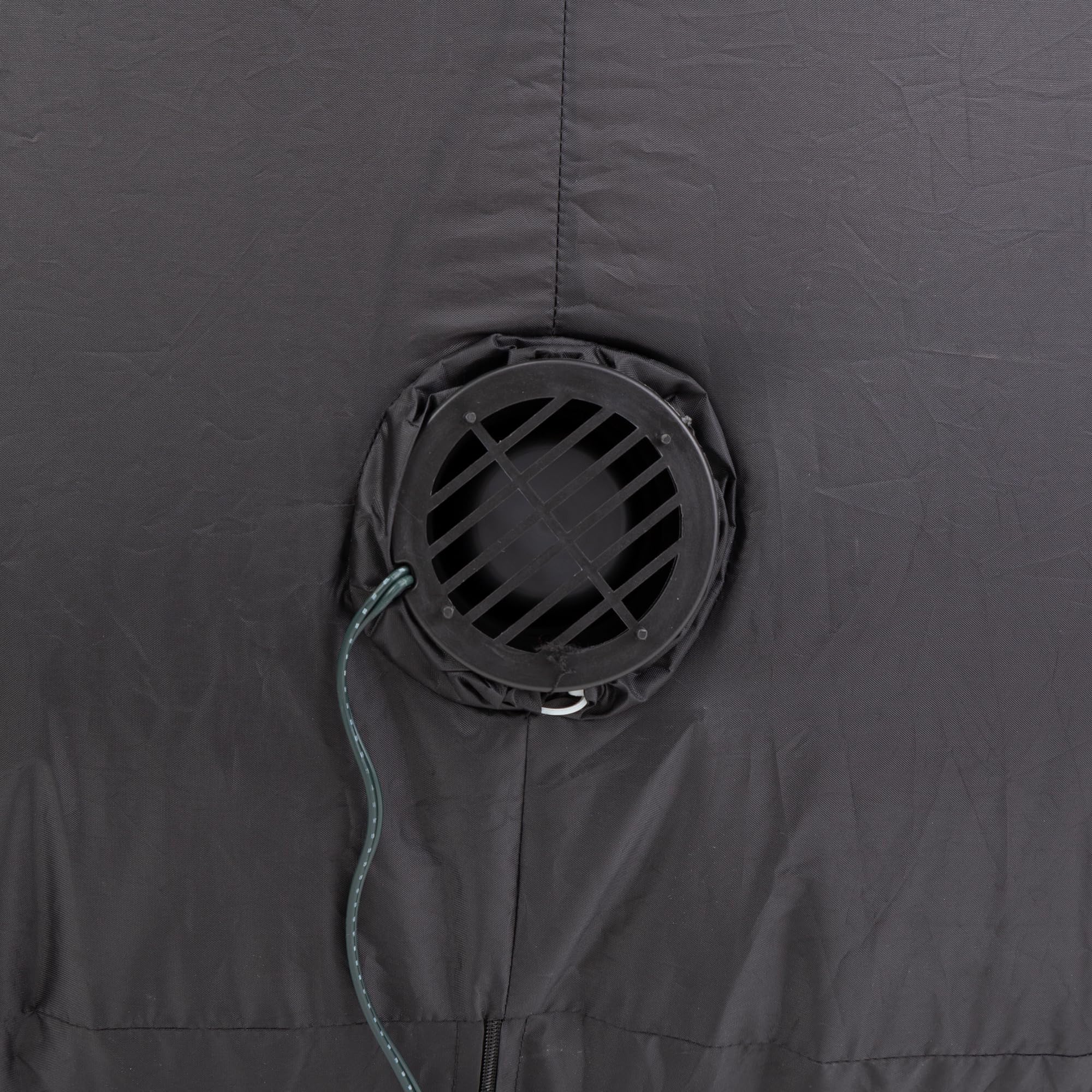 Glitzhome folded inflatable in storage bag for compact offseason storage