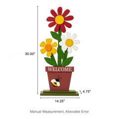 Glitzhome bee accent closeup illustrating whimsical accent and charm