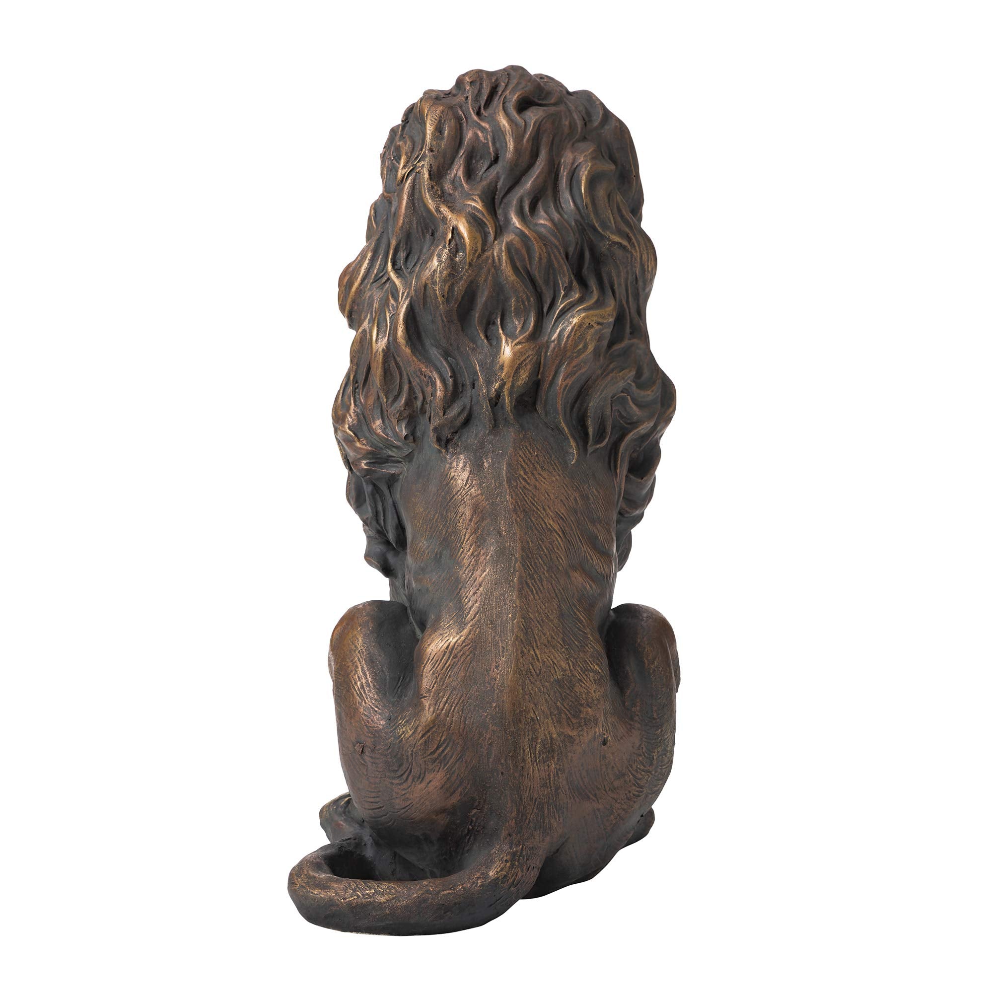 Glitzhome guardian lion packaging ready to move showing lightweight shipping benefit