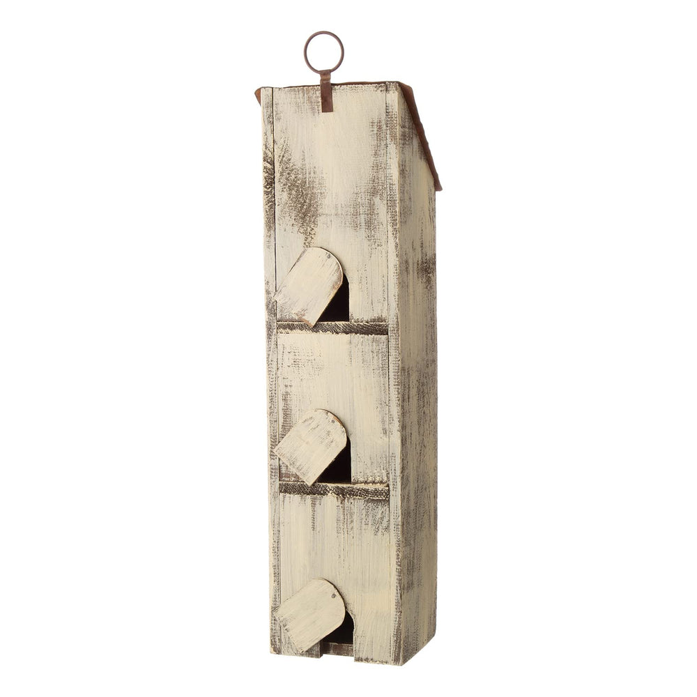 Glitzhome hanging on branch lifestyle shot demonstrating simple outdoor display