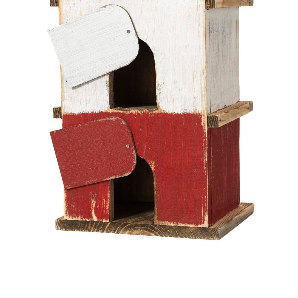 Glitzhome displayed indoors on shelf showing dual-use as home decor accent