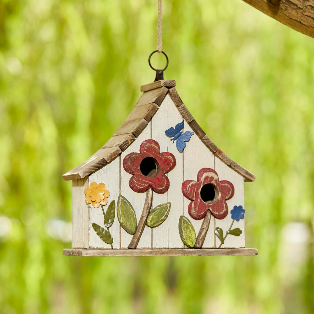 Glitzhome metal hanging hook and hardware for secure outdoor mounting