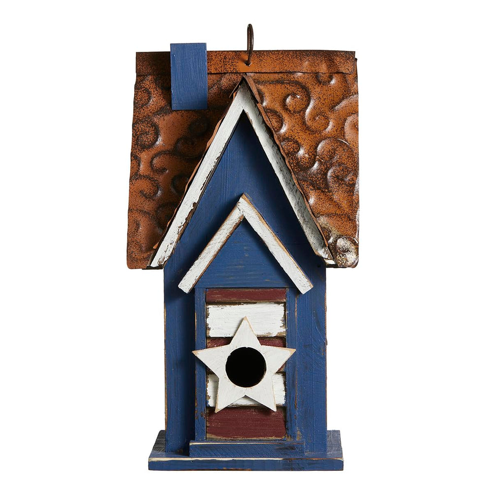 Glitzhome metal hanger and hook ready for fast secure hanging outdoors