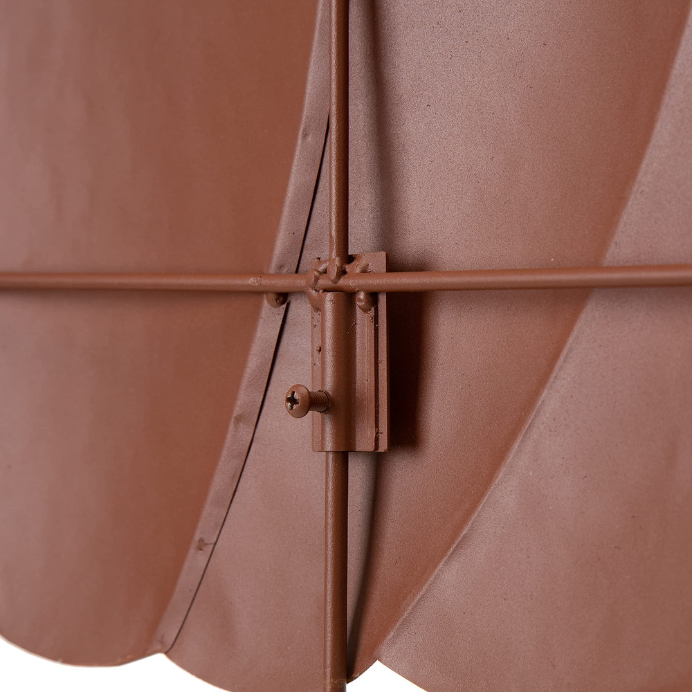 Glitzhome size comparison next to a shoe showing scale and visibility