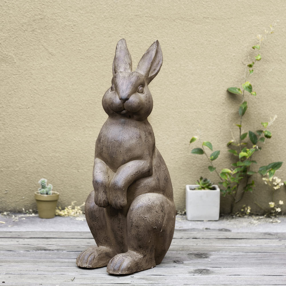 Glitzhome rabbit side profile highlighting standing pose and visual interest