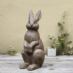 Glitzhome rabbit side profile highlighting standing pose and visual interest