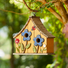 Glitzhome side detail with 3D flowers highlighting decorative floral accents