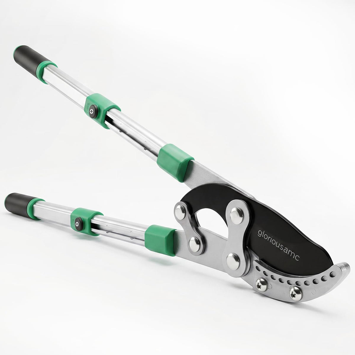 glorousamc loppers front view showing full tool and branding for clear product recognition and benefit