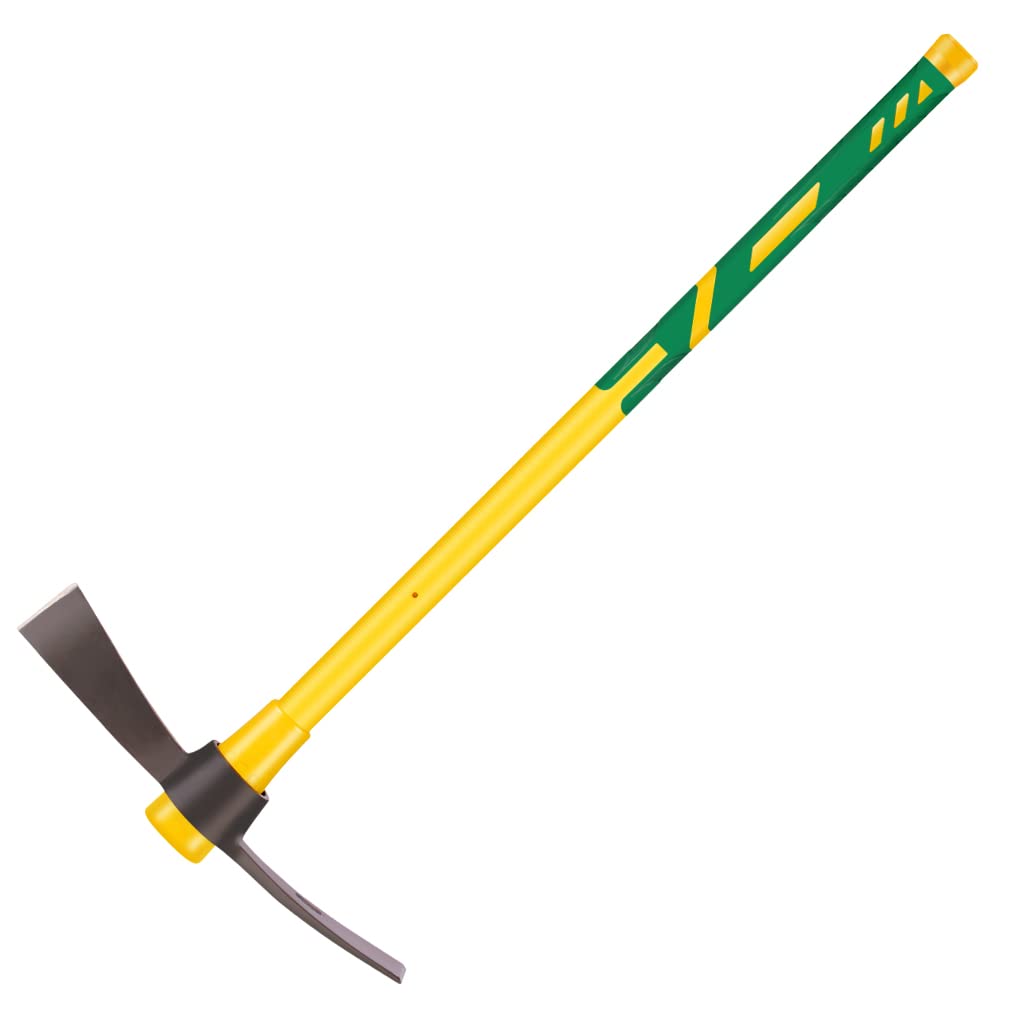 glorousamc mattock front view showing full tool and balance benefit
