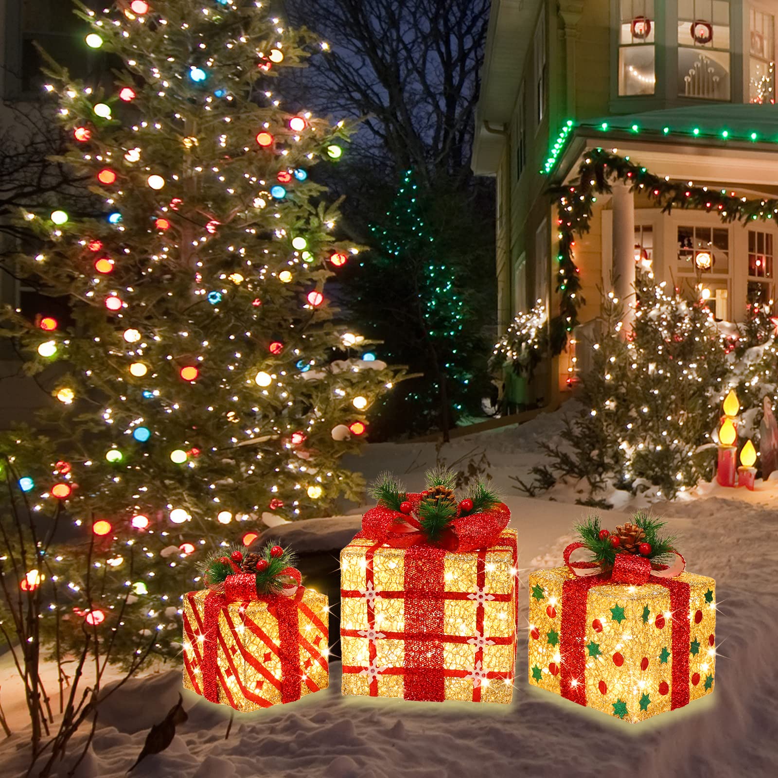 GLOWNOVA long extension cord and 5V adaptor displayed for easy, low-voltage installation