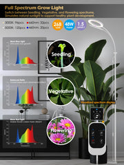 GLOWRIUM flexible gooseneck bent to aim light for precise targeting benefit