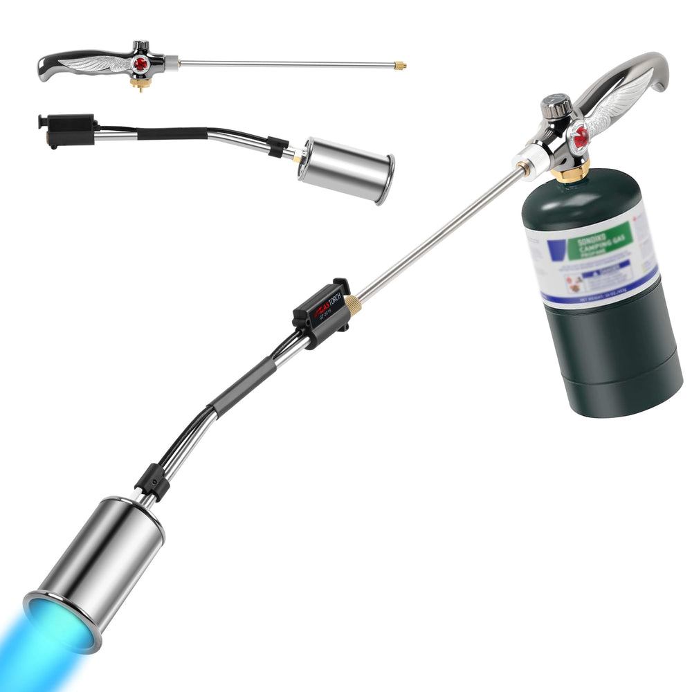 glowsky front view torch showing durable body and ready-to-use benefit