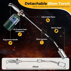 glowsky handle and ignition detail showing one-click start benefit