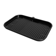GLOWYE front view of griddle plate showing fit and finish, easy installation