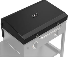 GLOWYE front view of hinged lid showing full fit and durable design benefit