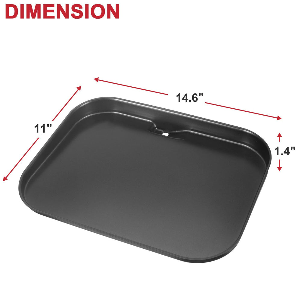 GLOWYE griddle on outdoor table with breakfast setting showing versatile outdoor use