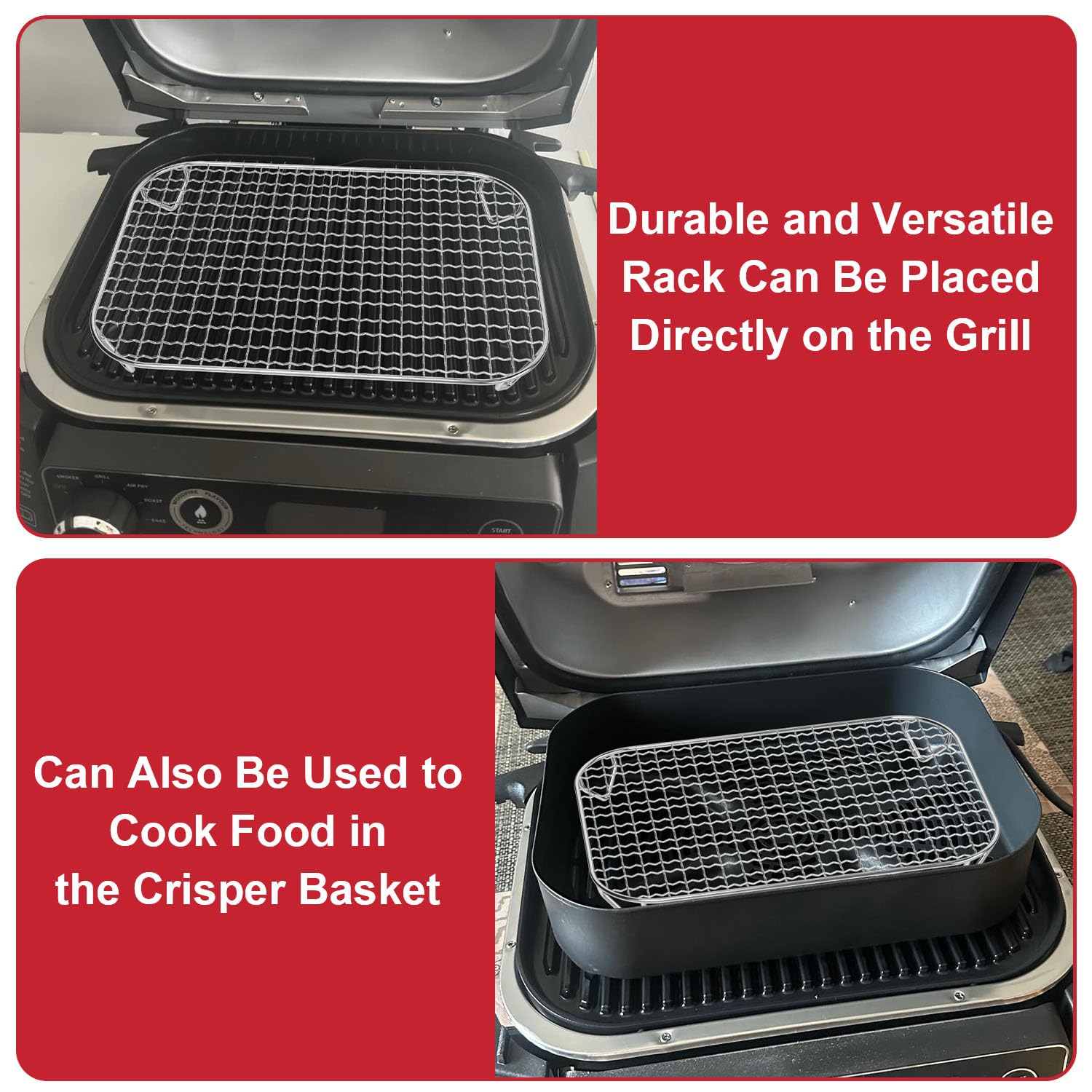 GLOWYE griddle on a patio with cooked breakfast illustrating outdoor entertaining convenience