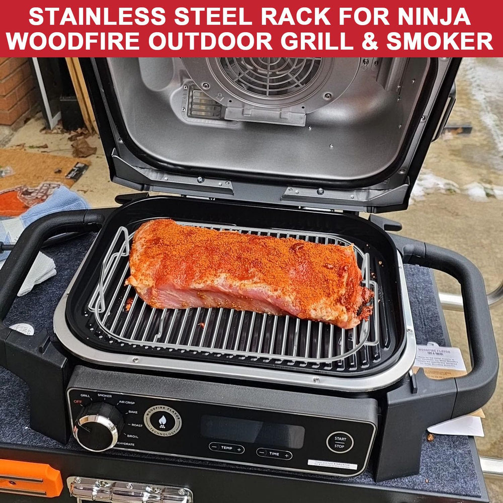 GLOWYE stainless-steel rack detail showing rust-resistant strength