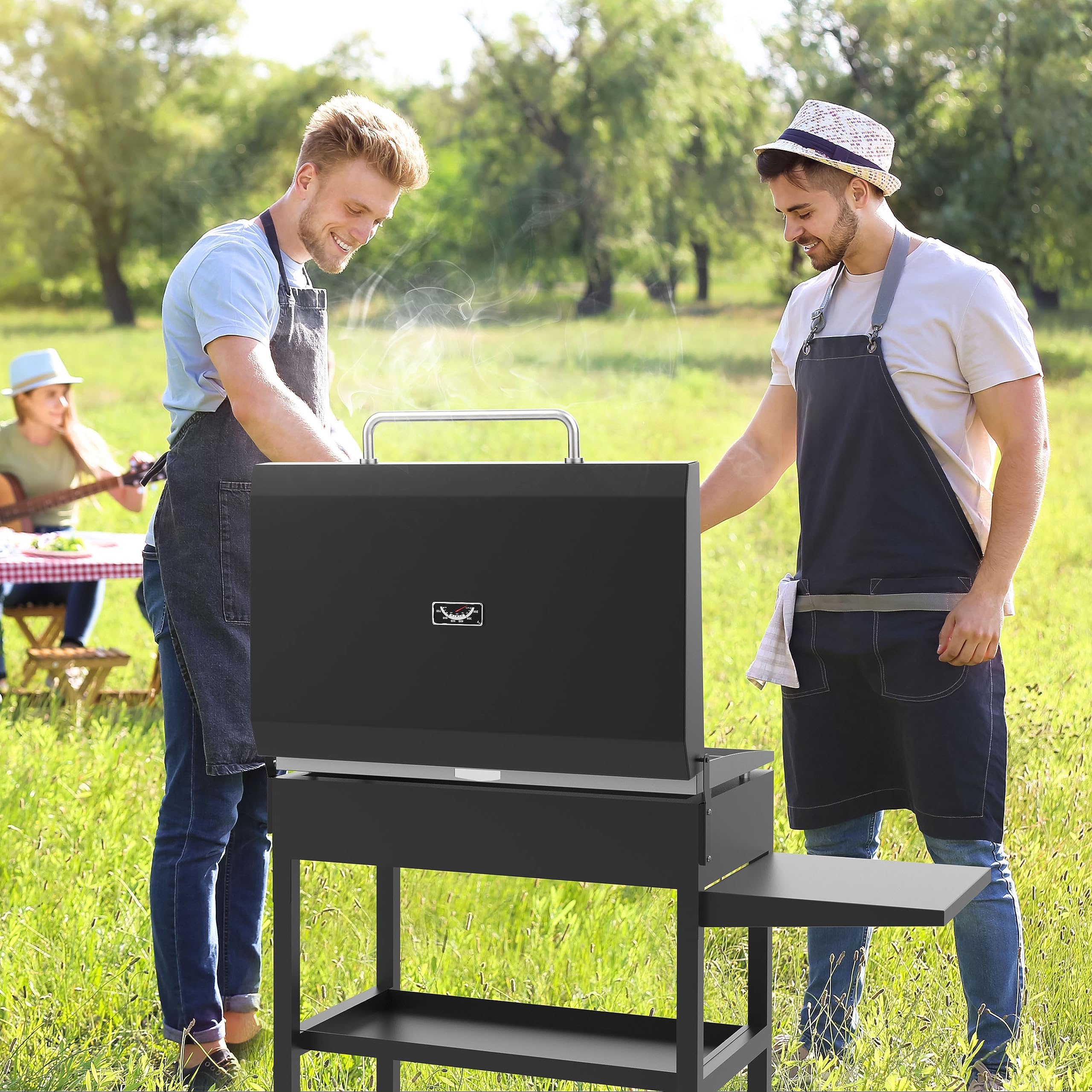 GLOWYE side profile highlighting taller clearance for bulky foods benefit