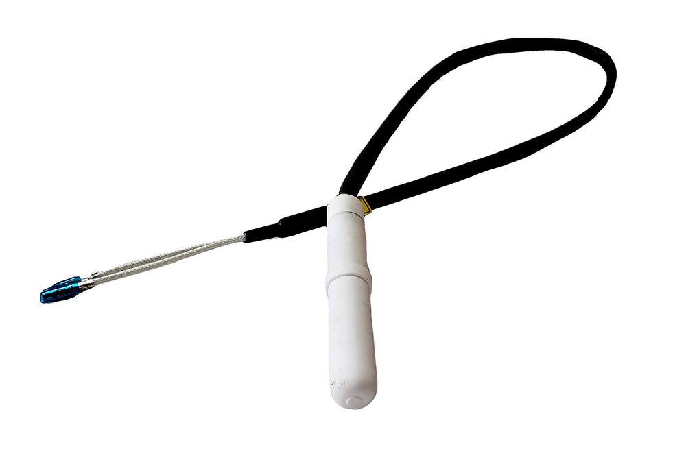GMG front view of igniter showing mounting points for quick replacement benefit