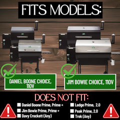 GMG igniter mounted inside Daniel Boone grill showing correct fit and ease