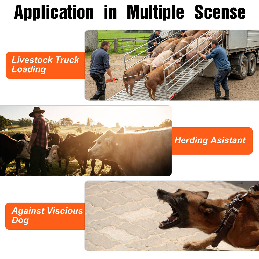 GmTonty in field use guiding cattle safely during routine handling