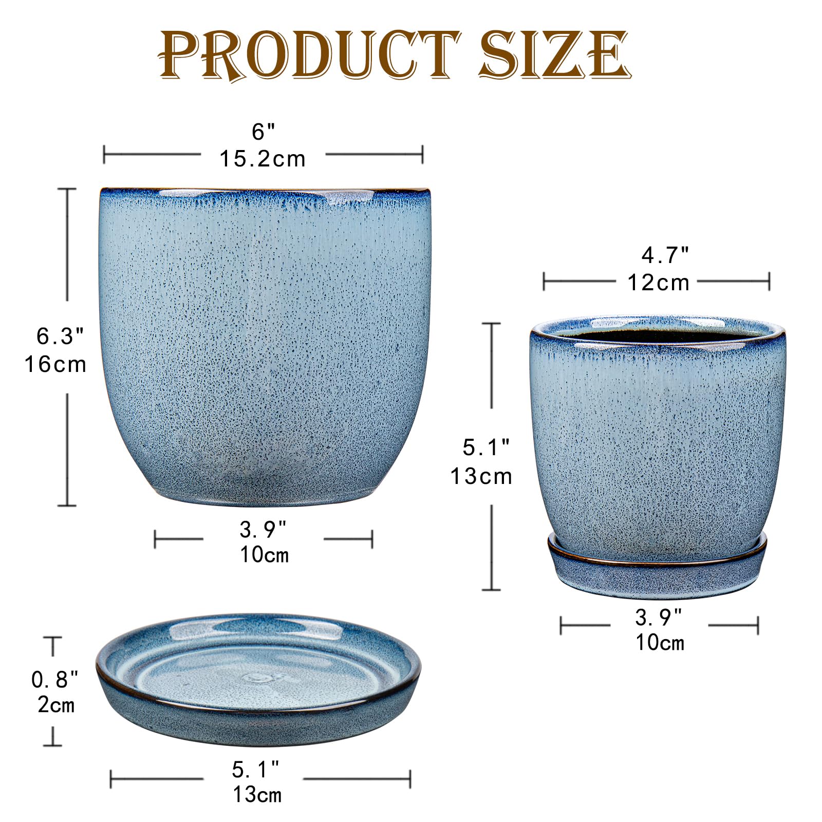 GnFlus ceramic glaze close-up showing texture and durable finish, highlights quality