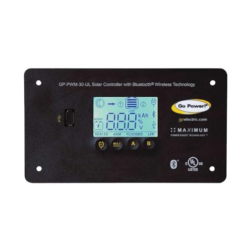 Go Power GP-PWM-30-UL terminal close-up showing wiring clarity for safer installation