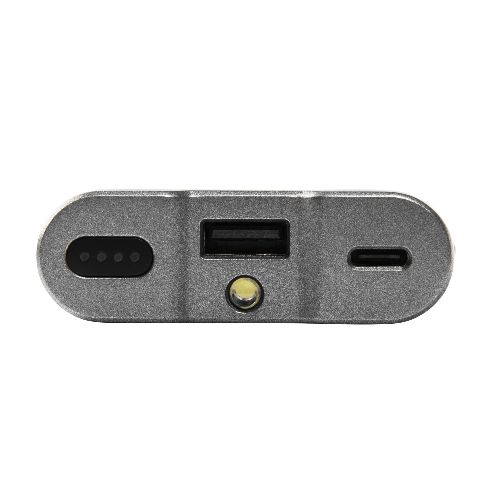 Goal Zero held in hand showing compact size and easy-carry benefit