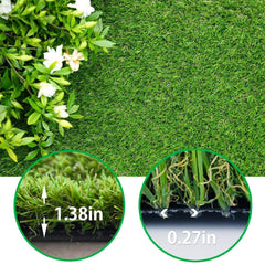Goasis Lawn close-up pile texture showing soft blades and natural look