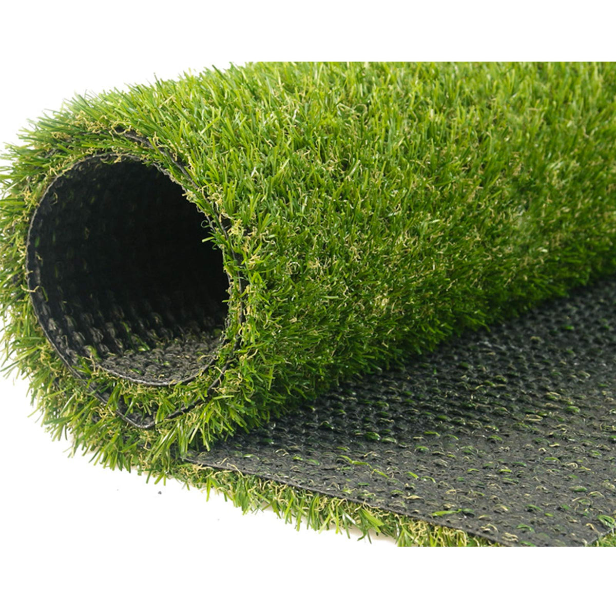 Goasis Lawn front view of 4x6 ft turf showing realistic green look and instant lawn effect