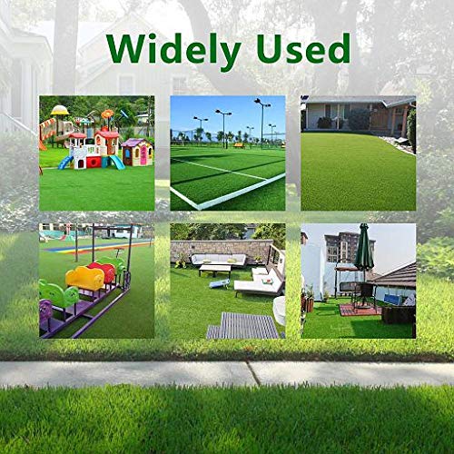 Goasis Lawn trimmed at edge highlighting custom-fit installation benefit
