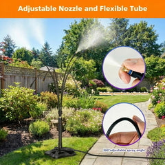 GOBRILLFUN heavy-duty weighted base detail for stable outdoor placement