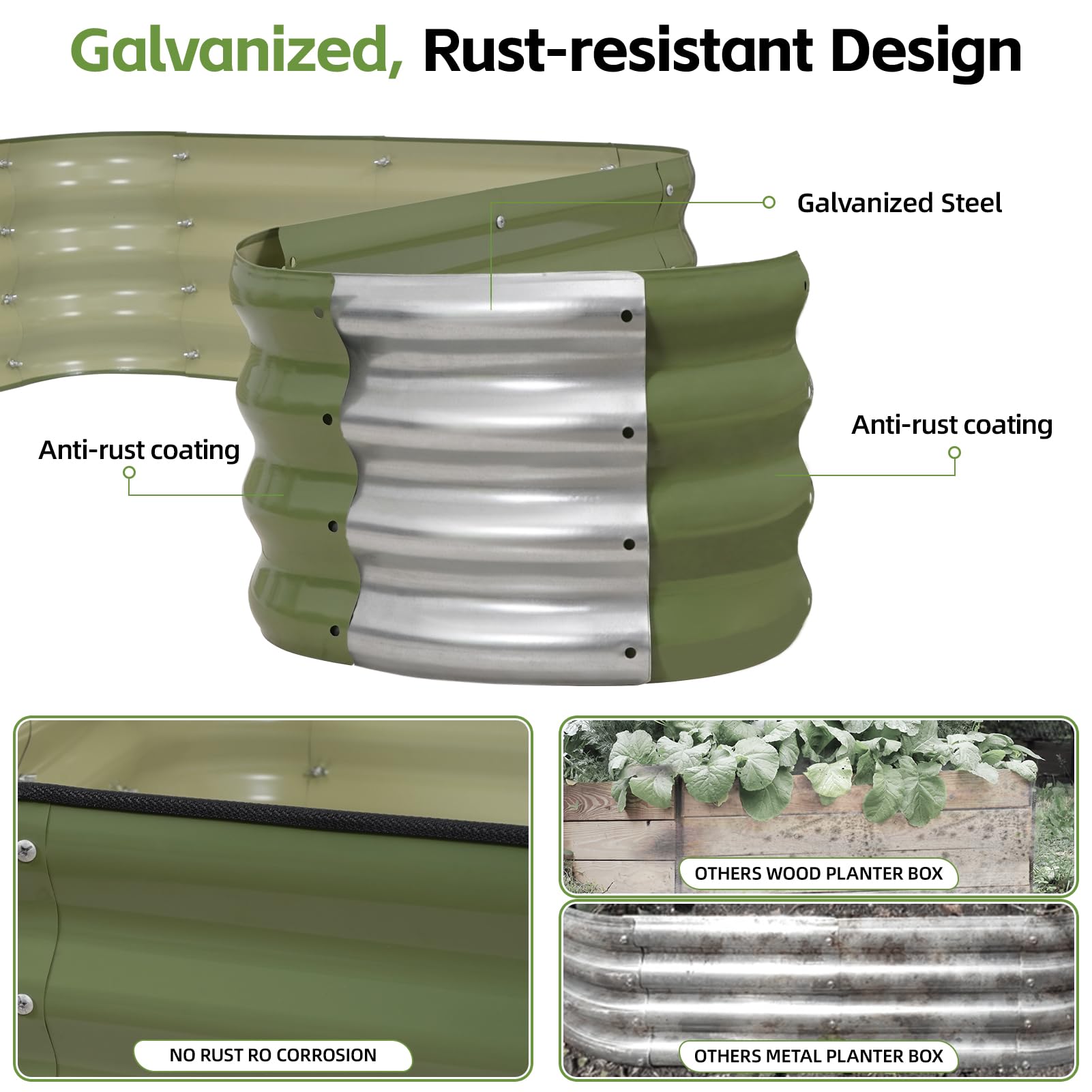 GoCampDirect open-bottom detail showing root access and drainage advantage