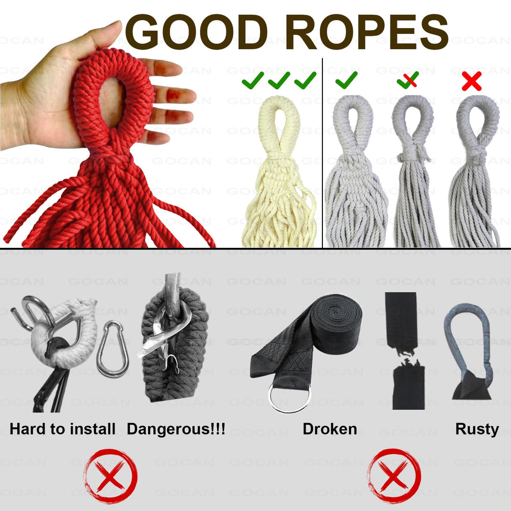 GOCAN drawstring bag packed compactly shows easy transport and storage
