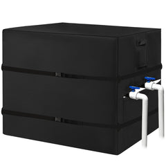 GOCOHHI front view cover fitted on a pool heat pump for weather protection