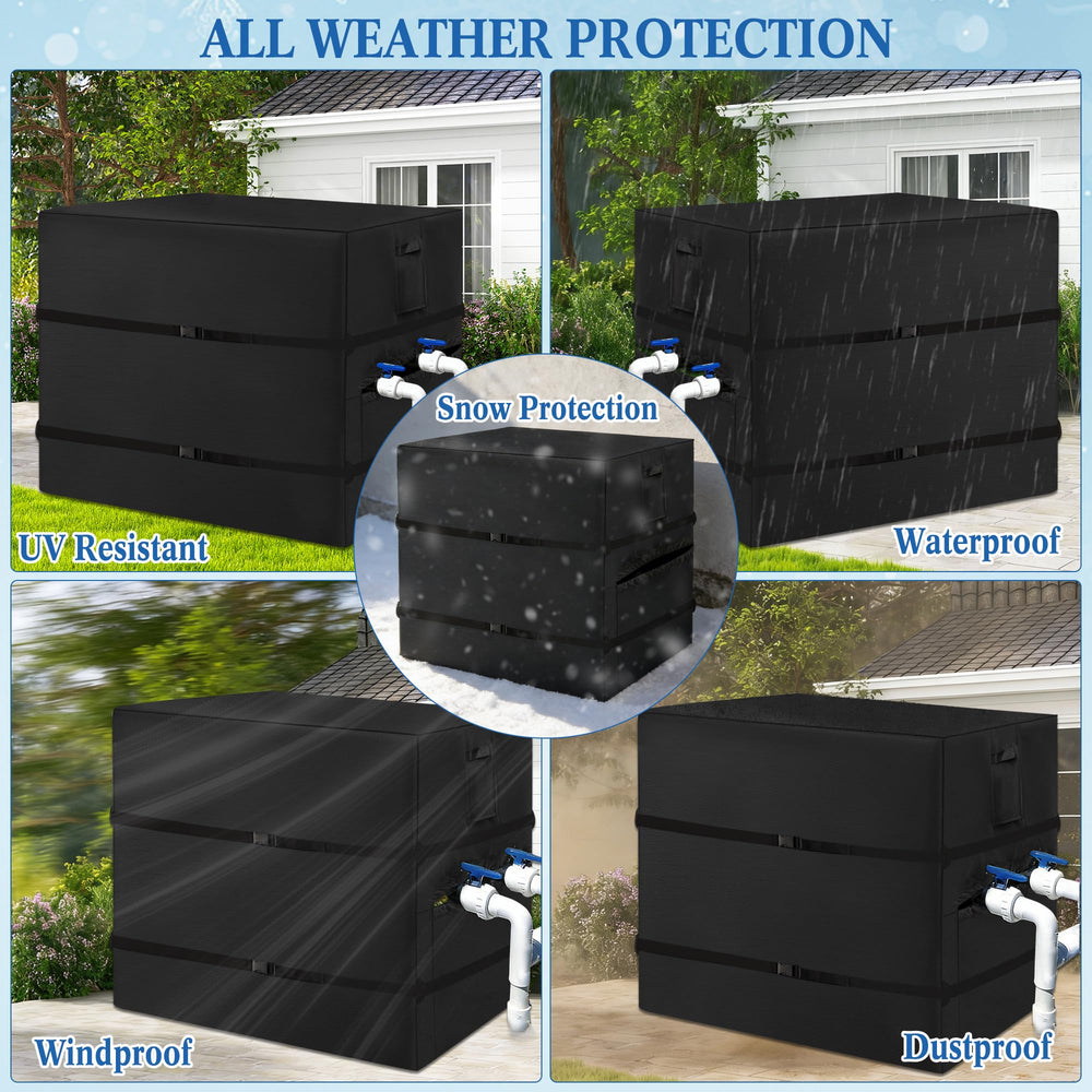 GOCOHHI installed on a pump in backyard setting offering neat protection