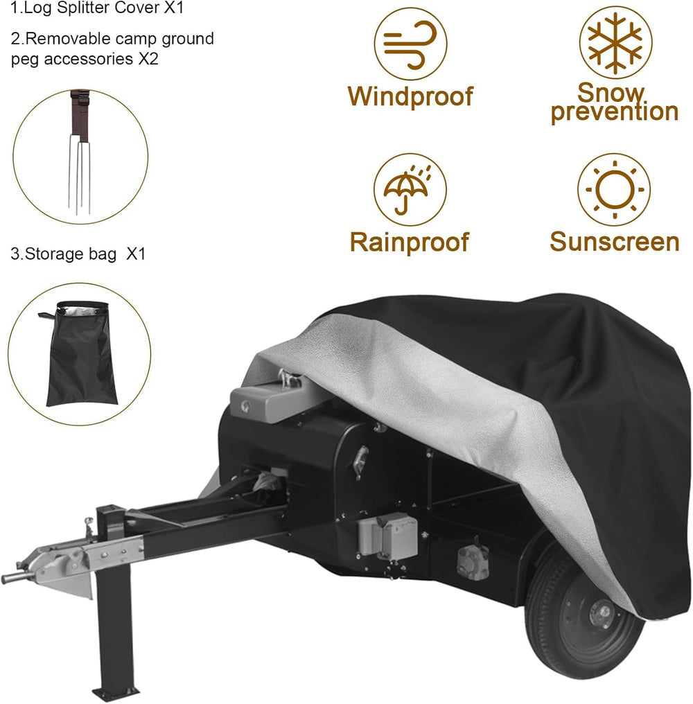 Goctoke folded cover inside storage bag for compact, organized storage