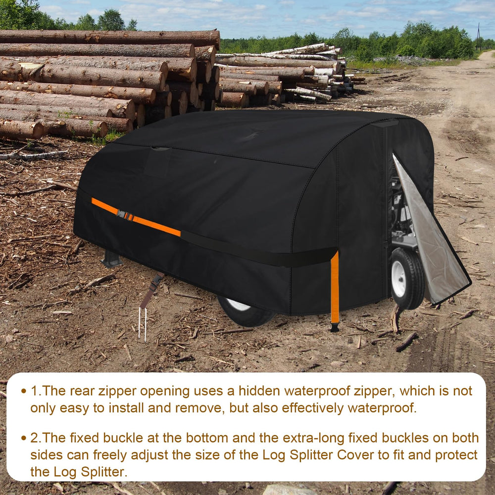 Goctoke hidden tail zipper and hand straps for quick access benefit